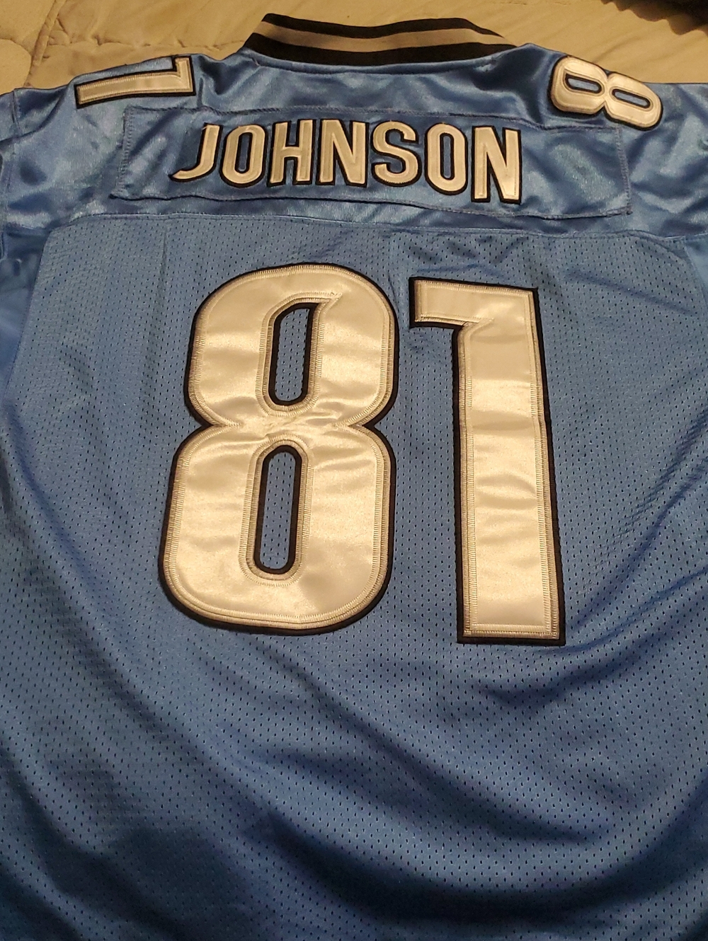 NFL Authentic Reebok Detroit Lions Calvin Johnson Jersey...🏈🦁